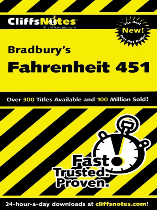 Title details for CliffsNotes on Bradbury's Fahrenheit 451 by Kristi Hiner - Wait list